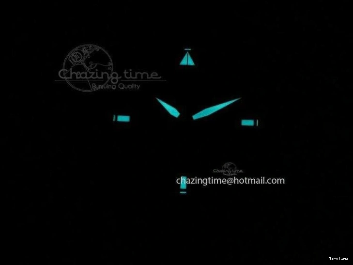 MIROTIME 0215 Soft Pilot Chrono 3777 43mm ZF 1:1 Best Edition Black Dial On Black Leather Strap A 7360